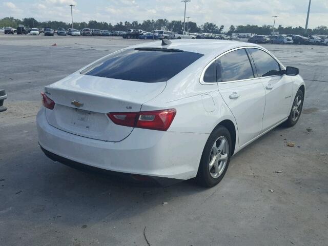 1G1ZB5STXGF338592 - 2016 CHEVROLET MALIBU თეთრი ფოტო 4