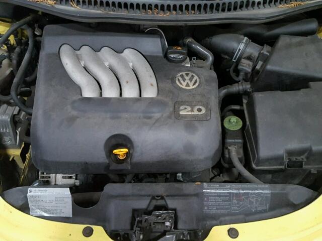 3VWCK31C94M411799 - 2004 VOLKSWAGEN NEW BEETLE 黄色 照片 7