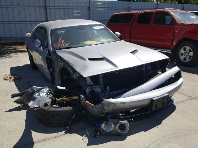 2C3CDZFJ4HH558872 - 2017 DODGE CHALLENGER SILVER photo 1