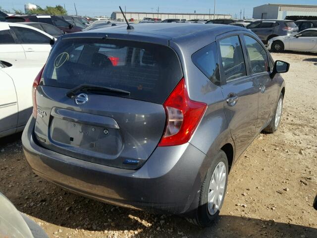 3N1CE2CP4GL397375 - 2016 NISSAN VERSA NOTE GRAY photo 4