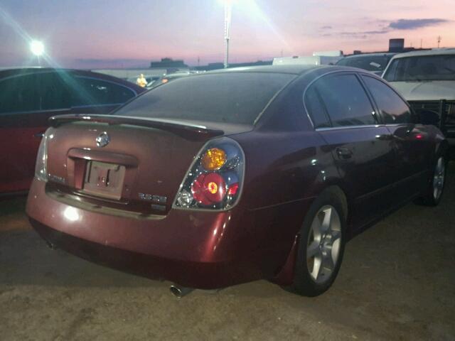 1N4BL11D22C119229 - 2002 NISSAN ALTIMA MAROON photo 4