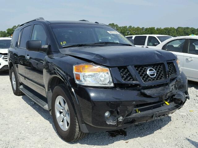 5N1BA0ND2EN603426 - 2014 NISSAN ARMADA SV BLACK photo 1