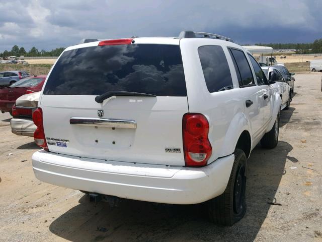 1D4HD58276F175395 - 2006 DODGE DURANGO LI WHITE photo 4