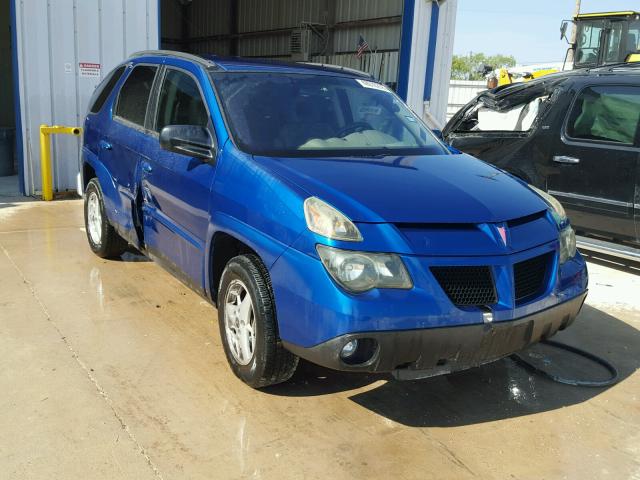 3G7DA03E83S568546 - 2003 PONTIAC AZTEK BLUE photo 1