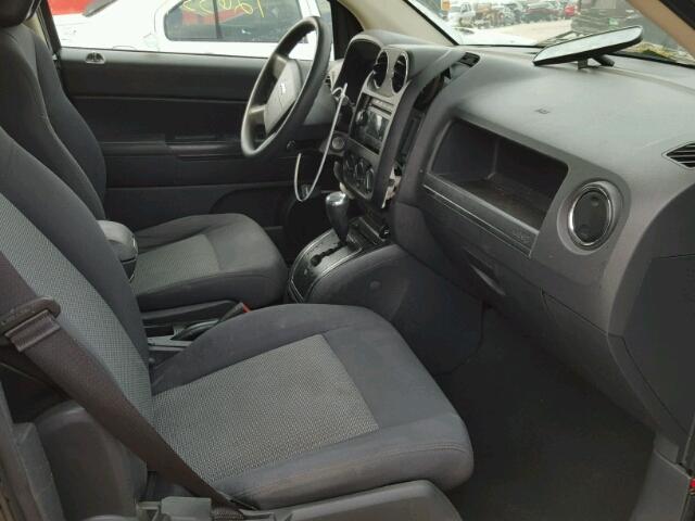 1J4FT47A89D221286 - 2009 JEEP COMPASS SP BLACK photo 5