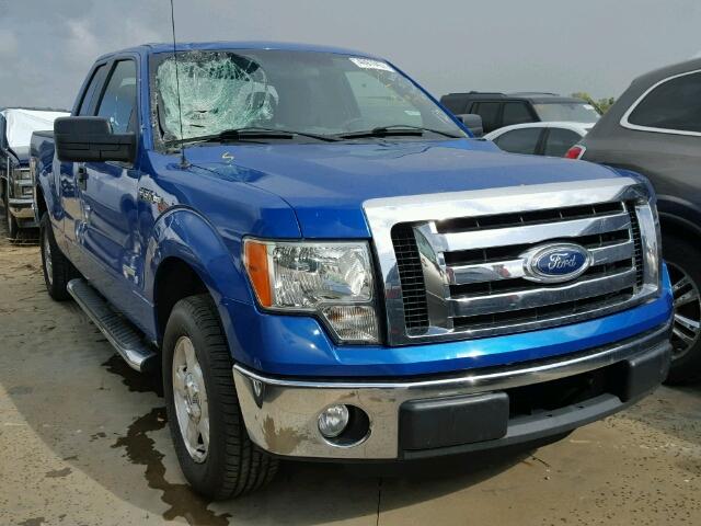 1FTFX1CT6BFB52513 - 2011 FORD F150 BLUE photo 1