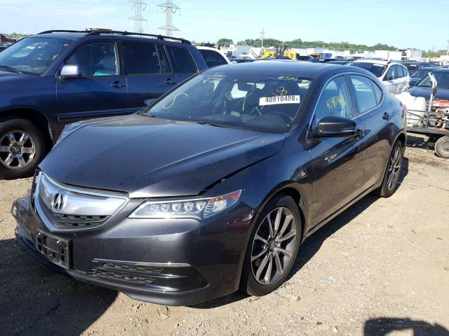19UUB2F52FA001651 - 2015 ACURA TLX TECH GRAY photo 2