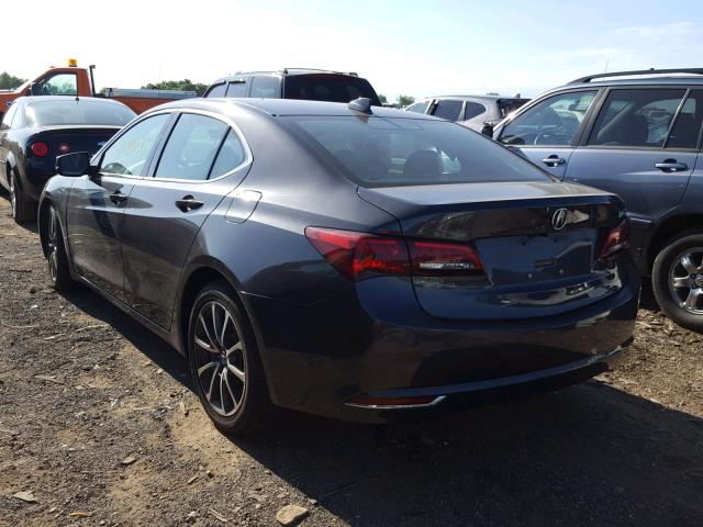 19UUB2F52FA001651 - 2015 ACURA TLX TECH GRAY photo 3