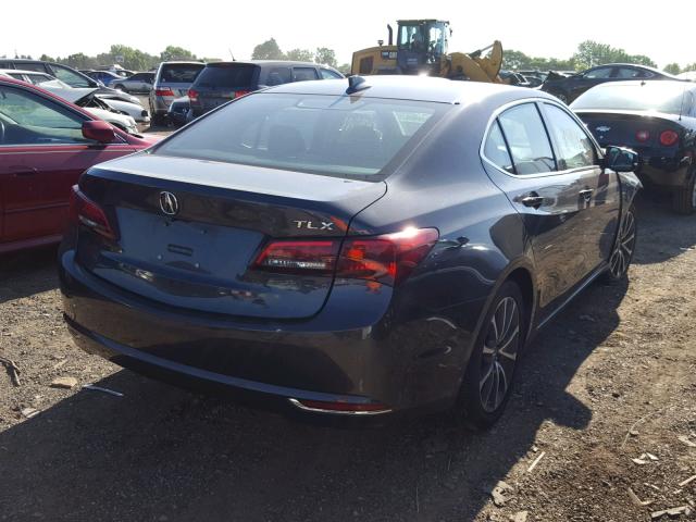 19UUB2F52FA001651 - 2015 ACURA TLX TECH GRAY photo 4