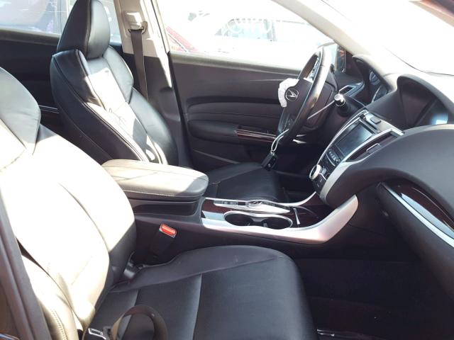 19UUB2F52FA001651 - 2015 ACURA TLX TECH GRAY photo 5