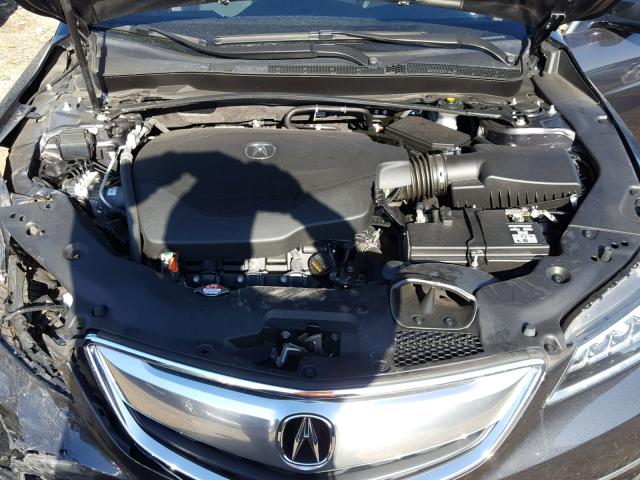 19UUB2F52FA001651 - 2015 ACURA TLX TECH GRAY photo 7