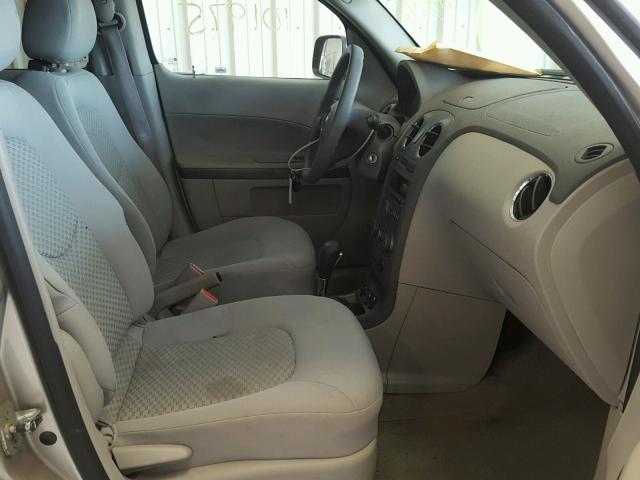 3GNDA13D77S609292 - 2007 CHEVROLET HHR LS ვერცხლისფერი ფოტო 5