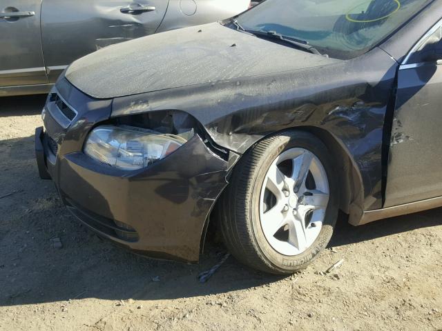 1G1ZA5E17BF293200 - 2011 CHEVROLET MALIBU LS გრაფიტი ფოტო 9