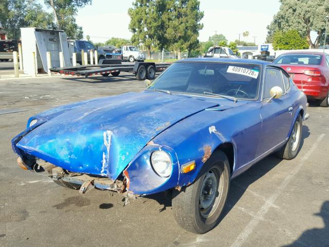 0000000HLS3081919 - 1972 DATSUN 240 BLUE photo 2