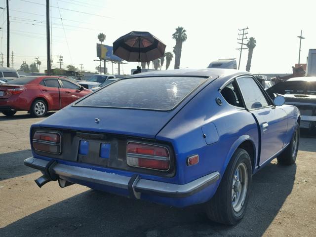 0000000HLS3081919 - 1972 DATSUN 240 BLUE photo 4