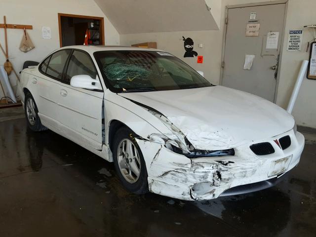 1G2WP52K61F189466 - 2001 PONTIAC GRAND PRIX WHITE photo 1