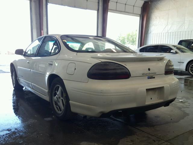 1G2WP52K61F189466 - 2001 PONTIAC GRAND PRIX WHITE photo 3