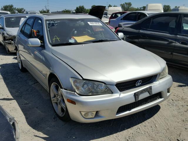 JTHBD192320043319 - 2002 LEXUS IS 300 SILVER photo 1