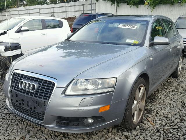 WAUKH74FX8N071243 - 2008 AUDI A6 AVANT Q SILVER photo 2