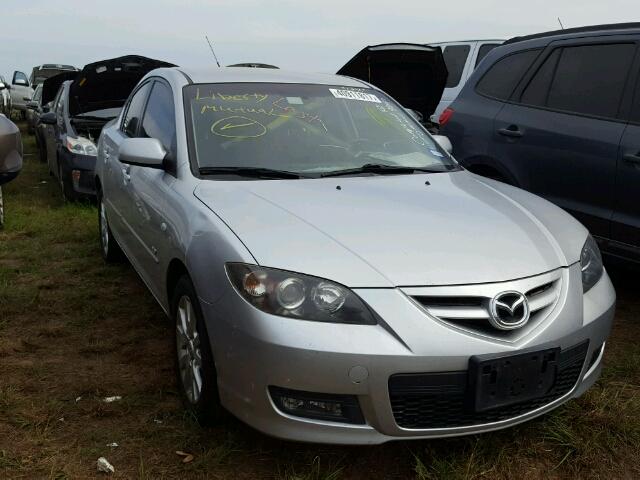 JM1BK323281807332 - 2008 MAZDA 3 S SILVER photo 1