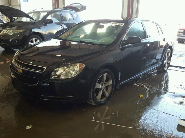 1G1ZC5E16BF139345 - 2011 CHEVROLET MALIBU 1LT 黑色 照片 2