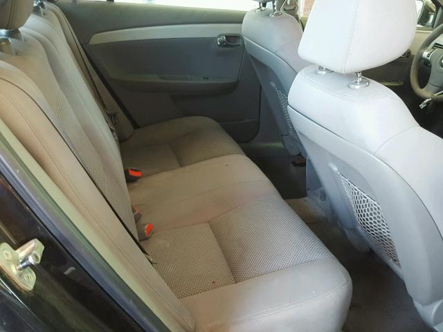 1G1ZC5E16BF139345 - 2011 CHEVROLET MALIBU 1LT 黑色 照片 6