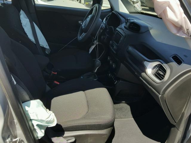 ZACCJBAB9JPG80921 - 2018 JEEP RENEGADE S Արծաթագույն լուսանկար 5