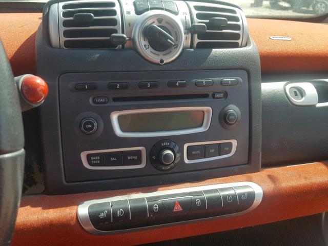 WMEEK31X28K188308 - 2008 SMART FORTWO PAS 白色 照片 9