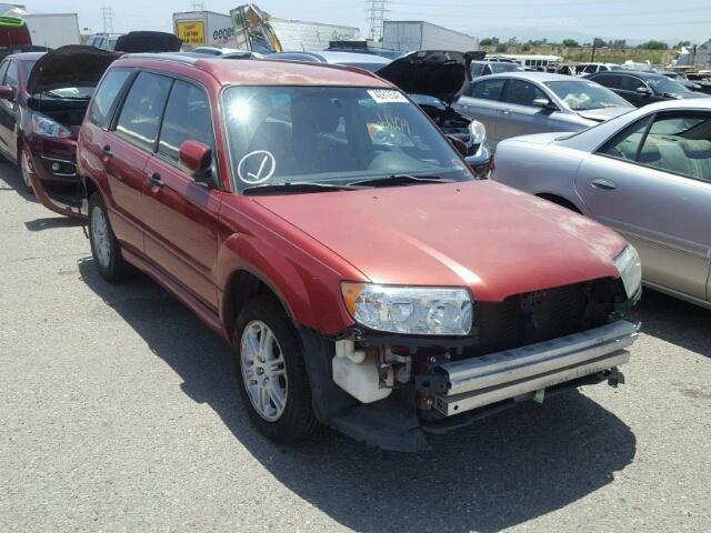 JF1SG66698H727546 - 2008 SUBARU FORESTER S 红色 照片 1