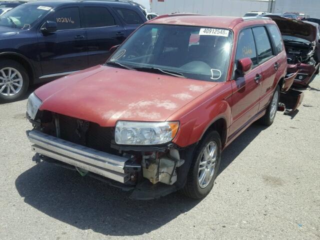 JF1SG66698H727546 - 2008 SUBARU FORESTER S 红色 照片 2