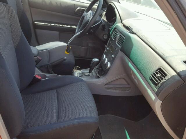 JF1SG66698H727546 - 2008 SUBARU FORESTER S 红色 照片 5