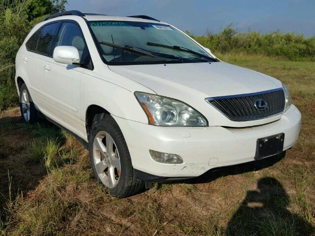 JTJGK31U570002698 - 2007 LEXUS RX 350 WHITE photo 1