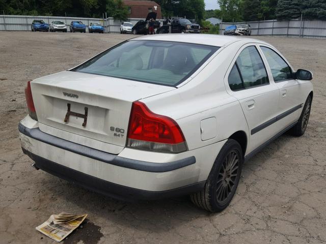 YV1RS58D422164567 - 2002 VOLVO S60 2.4T WHITE photo 4