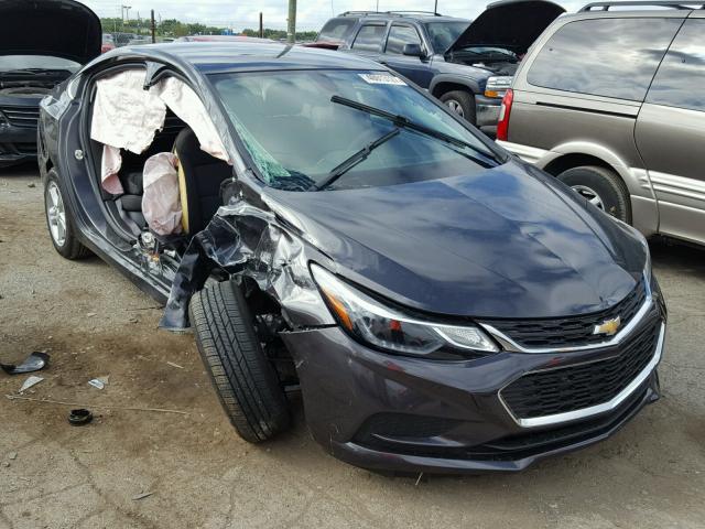 1G1BE5SMXH7221611 - 2017 CHEVROLET CRUZE GRAY photo 1