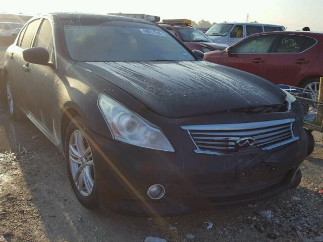 JN1DV6AP9BM604291 - 2011 INFINITI G25 BASE BLACK photo 1