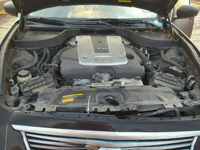 JN1DV6AP9BM604291 - 2011 INFINITI G25 BASE BLACK photo 7