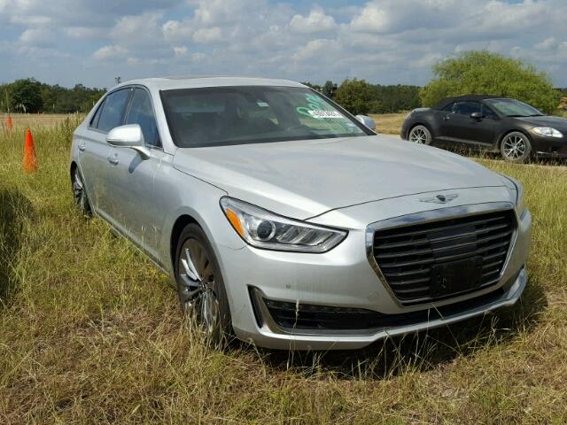 KMHG34JA8HU027211 - 2017 GENESIS G90 PREMIU SILVER photo 1