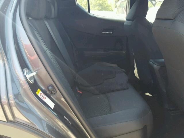 NMTKHMBX7JR005745 - 2018 TOYOTA C-HR XLE GRAY photo 6