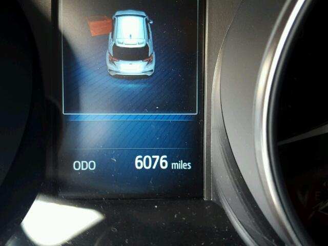 NMTKHMBX7JR005745 - 2018 TOYOTA C-HR XLE GRAY photo 8