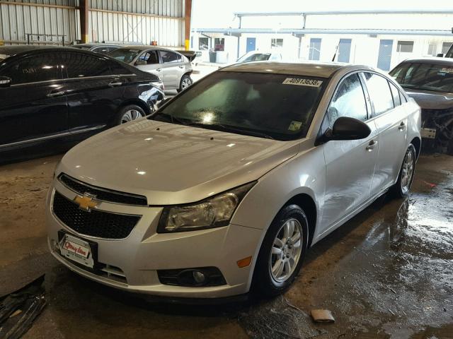 1G1PD5SH9C7121116 - 2012 CHEVROLET CRUZE LS SILVER photo 2