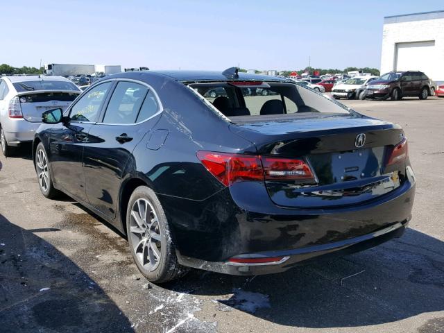 19UUB2F34FA025075 - 2015 ACURA TLX BLACK photo 3