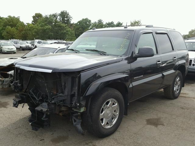 1GYEK63N54R162079 - 2004 CADILLAC ESCALADE BLACK photo 2