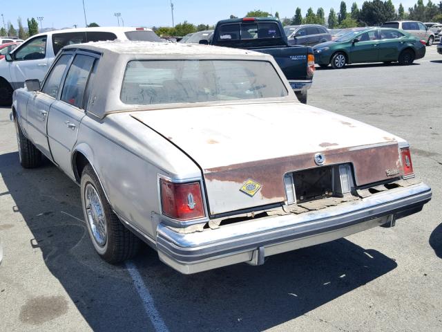 6S69B8Q459654 - 1978 CADILLAC SEVILLE GRAY photo 3