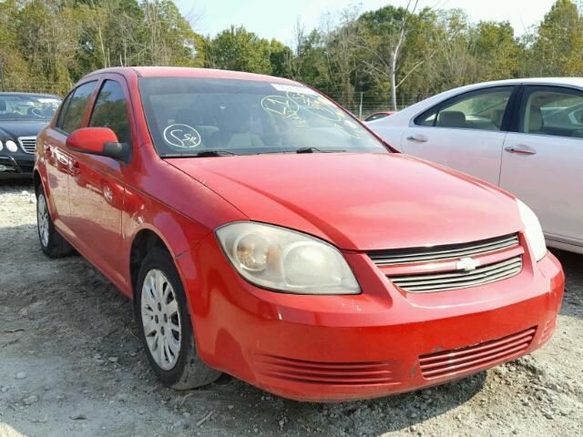 1G1AT58H697155426 - 2009 CHEVROLET COBALT BLACK photo 1