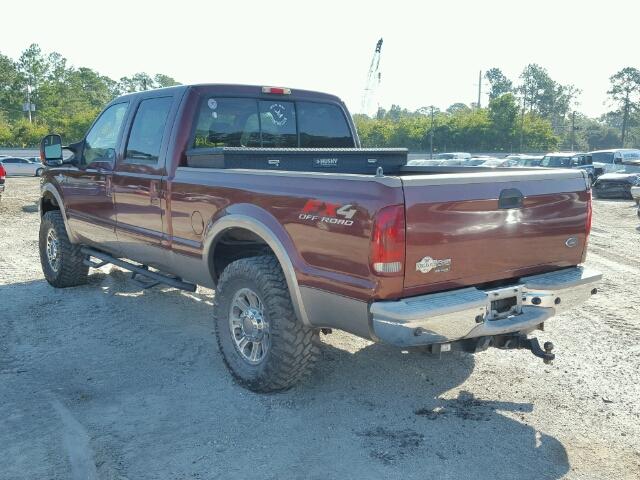 1FTSW21526EB89808 - 2006 FORD F250 BROWN photo 3