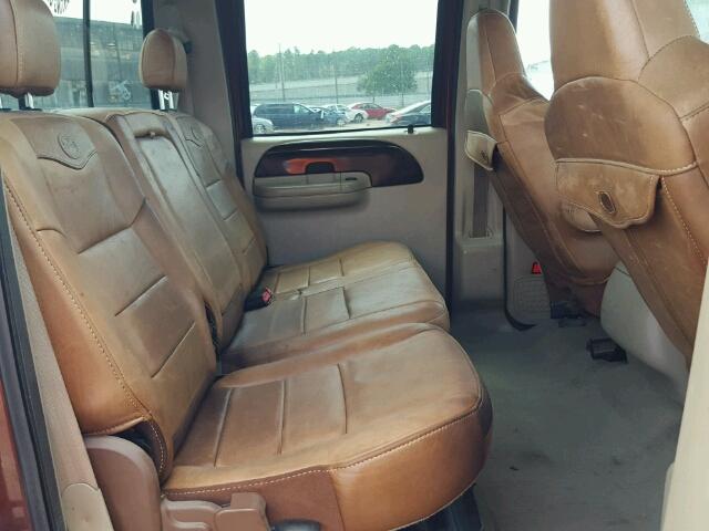 1FTSW21526EB89808 - 2006 FORD F250 BROWN photo 6