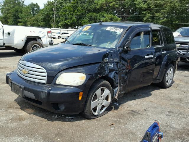 3GNDA13D57S530946 - 2007 CHEVROLET HHR LS Negro foto 2