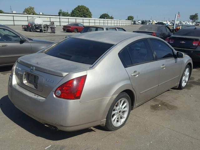 1N4BA41E15C842168 - 2005 NISSAN MAXIMA SE GOLD photo 4