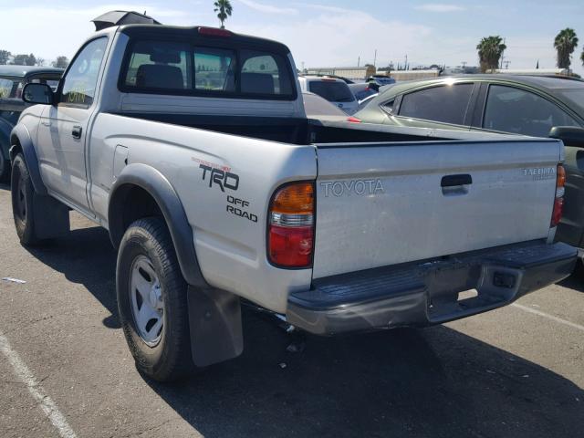 5TENM92N43Z146218 - 2003 TOYOTA TACOMA PRE SILVER photo 3