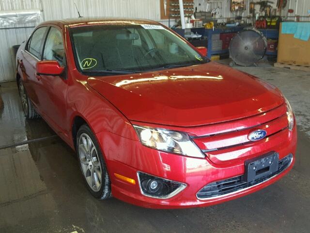 3FAHP0HA7CR301953 - 2012 FORD FUSION RED photo 1